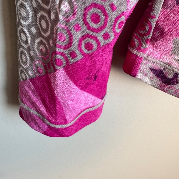 Tribal Long Sleeve‎ Embellished Top Wearable Art Long Sleeve Pink XL Lightweight - Picture 5 of 12